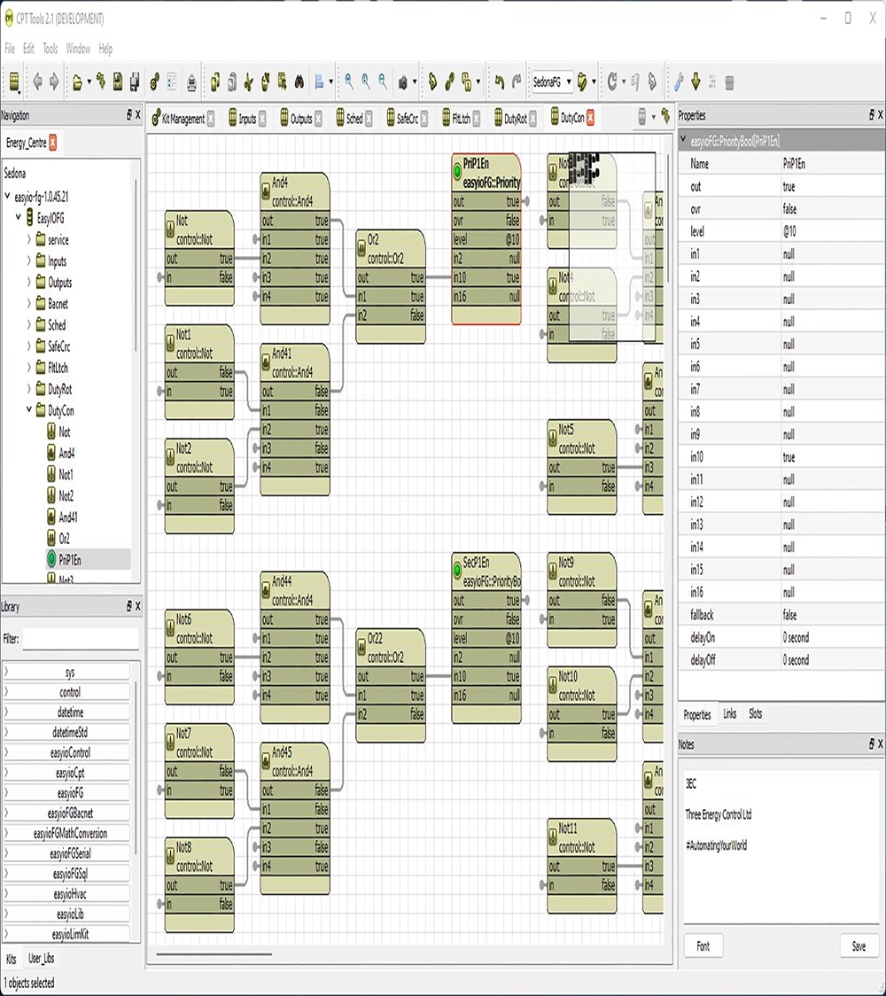 EasyIO automation controller visual