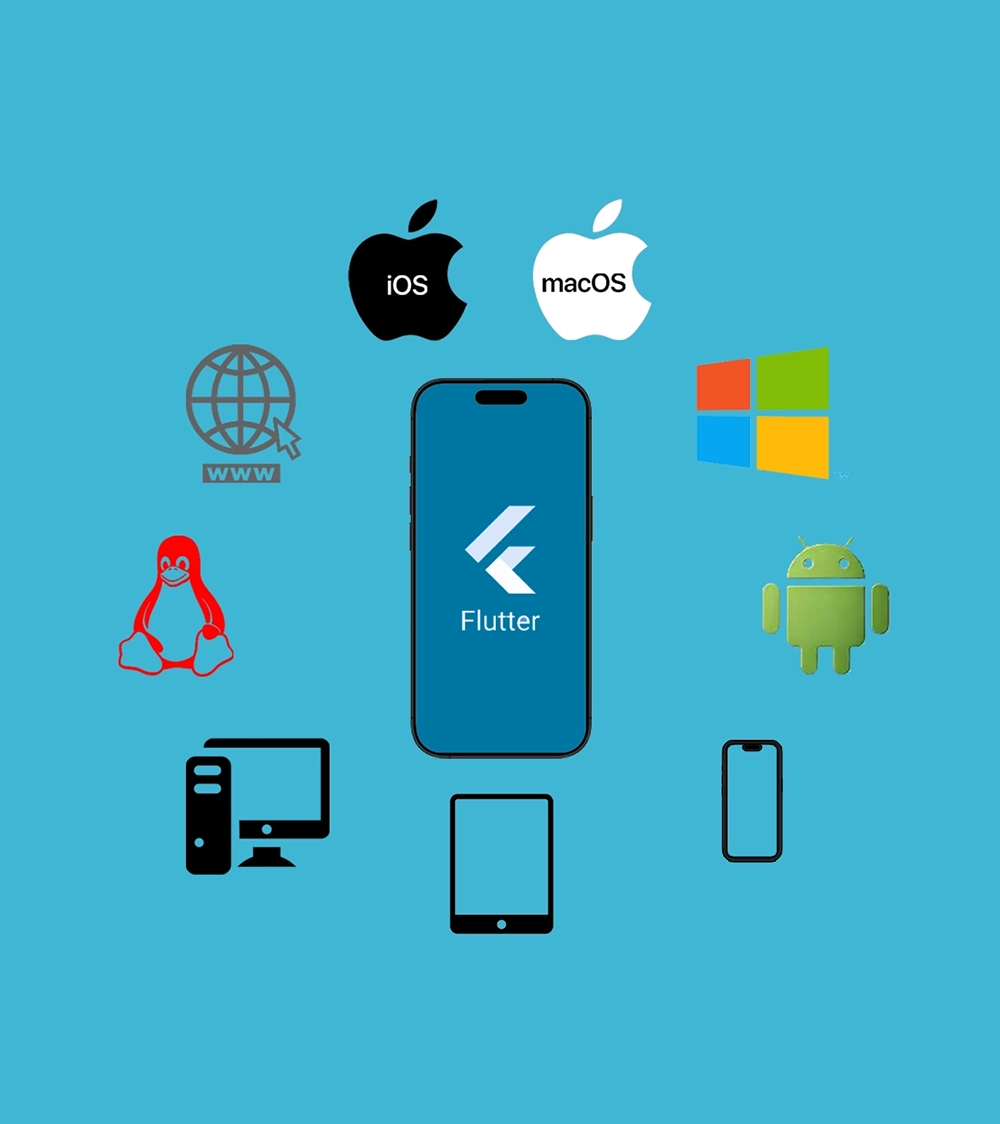 Flutter-based interface development